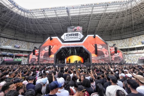 Ore Comigo Music Festival terá palco 360º inédito na Arena MRV e espera reunir 60 mil pessoas