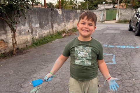 Tradição das ruas pintadas para a Copa busca ganhar força novamente em Pedro Leopoldo
