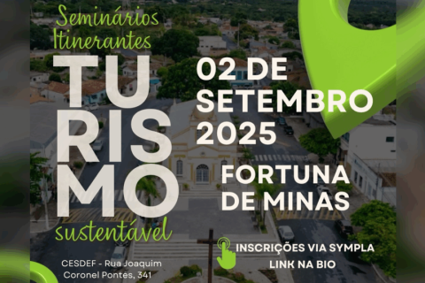 Pedro Leopoldo recebe 1ª edição local do Seminário Itinerante de Turismo Sustentável