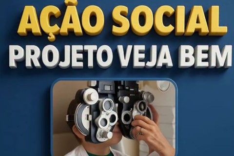 Projeto Veja Bem e UNICOM promovem ação social com consultas oftalmológicas gratuitas em Pedro Leopoldo