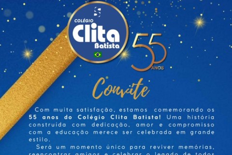Colégio Clita Batista celebra 55 anos com desfile comemorativo