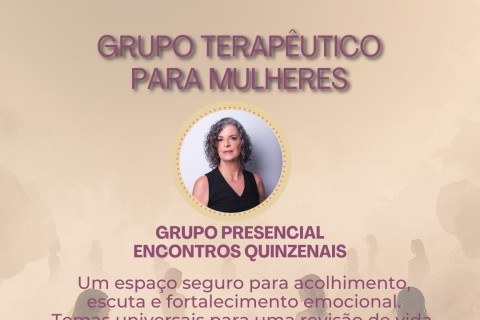 Grupo terapêutico para mulheres abre inscrições para encontros presenciais quinzenais em Pedro Leopoldo