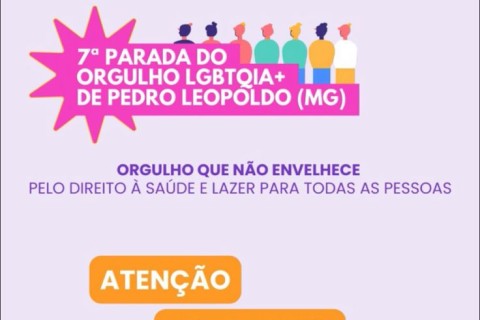 Parada LGBTQIA+ tem nova data em Pedro Leopoldo: 9 de novembro