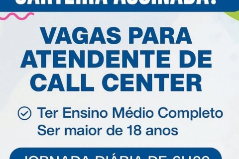 Sine Pedro Leopoldo abre vagas para atendente de call center com benefícios e processo seletivo em janeiro