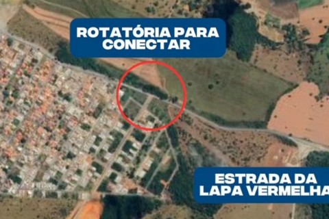Rotatória será instalada na ligação da Via Norte com Lapa Vermelha em Pedro Leopoldo