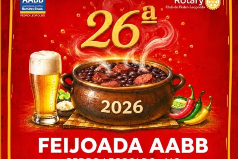Tradicional Feijoada da AABB será realizada no próximo sábado em Pedro Leopoldo