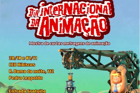Pedro Leopoldo celebra o Dia Internacional da Animação com programação gratuita