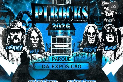 PL Rocks 2026 terá dois dias de shows e entrada solidária em Pedro Leopoldo