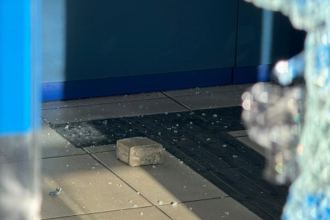 Caixa Econômica Federal de Pedro Leopoldo é alvo de vandalismo durante a madrugada