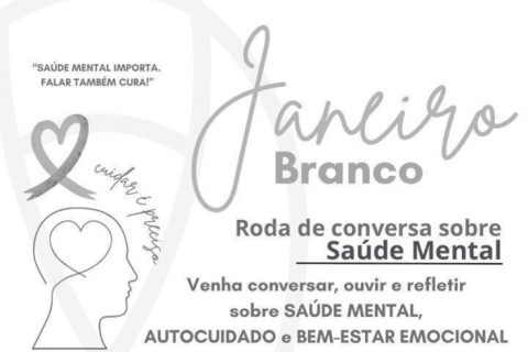 Janeiro Branco promove roda de conversa sobre saúde mental e bem-estar emocional