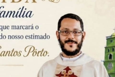 Padre Tadeu Porto se despede de Pedro Leopoldo neste domingo (20)