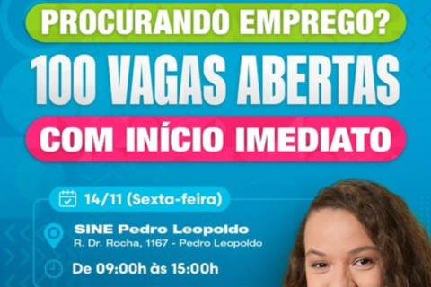 Sine Pedro Leopoldo oferece 100 vagas para atendente de call center com início imediato