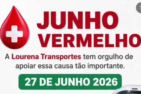 Junho Vermelho: ação oferece transporte gratuito para doadores de sangue em Pedro Leopoldo e Matozinhos