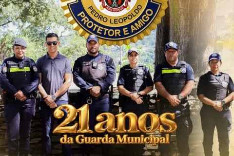 Guarda Civil Municipal de Pedro Leopoldo completa 21 anos de história