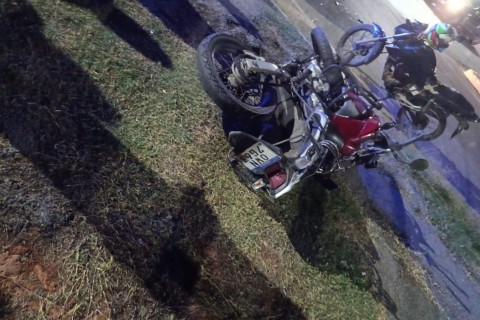 Acidente entre moto e carro mobiliza é registrado em Pedro Leopoldo